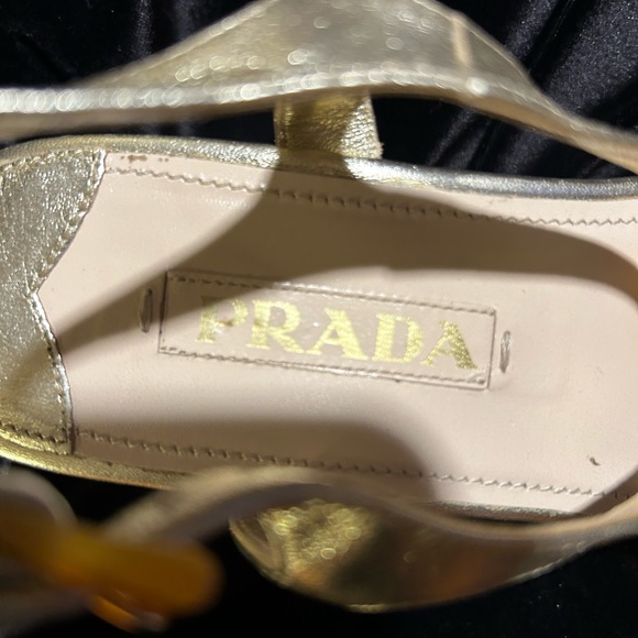 COPY - COPY - Prada cork heel platform sandals - Picture 6 of 6